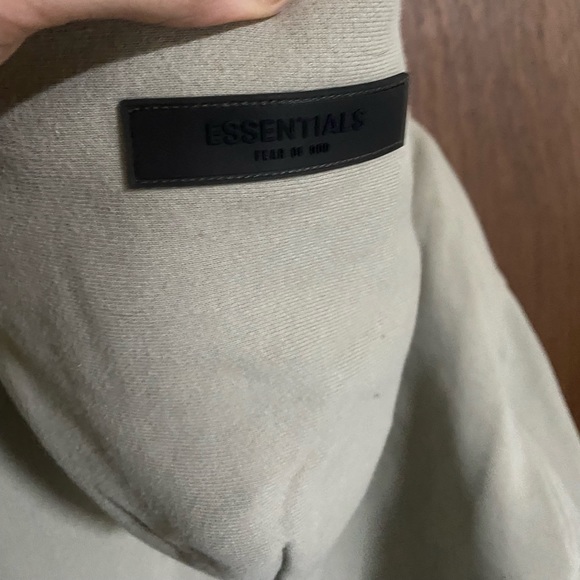 Essentials tan hoodie size S brand new unworn - Picture 7 of 9